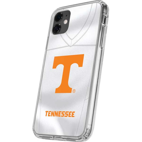 University of Tennessee White Jersey iPhone 11 Clear Case