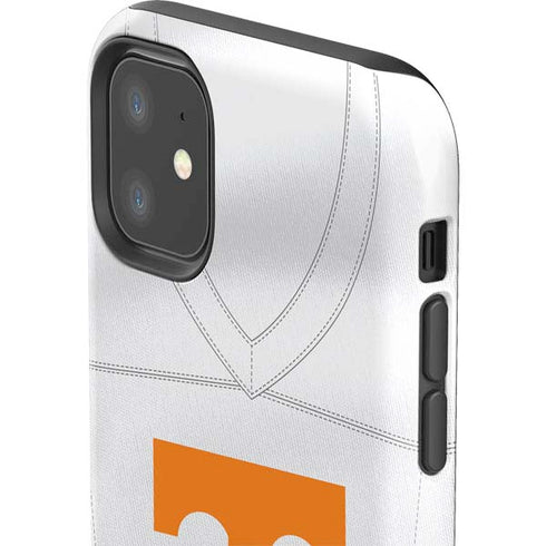University of Tennessee White Jersey iPhone 11 Impact Case