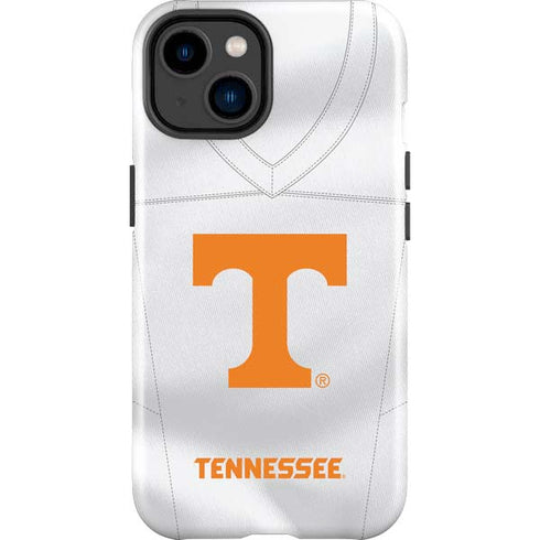 University of Tennessee White Jersey iPhone 14 Plus Impact Case