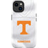 University of Tennessee White Jersey iPhone 14 Plus Impact Case