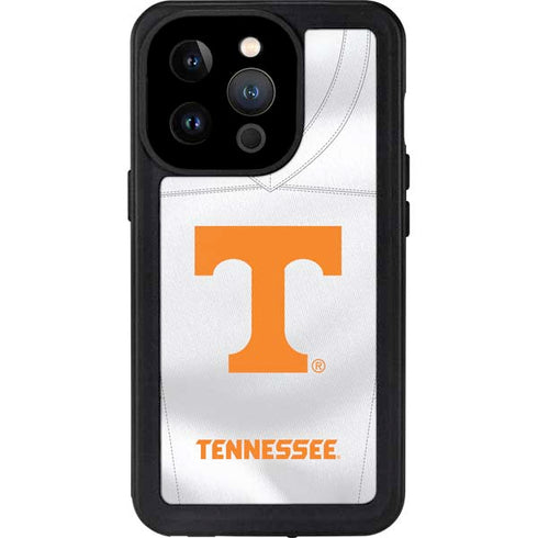 University of Tennessee White Jersey iPhone 14 Pro Waterproof Case