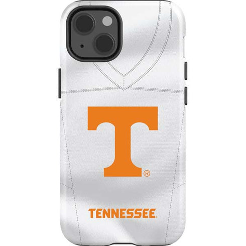 University of Tennessee White Jersey iPhone 15 Plus Impact Case