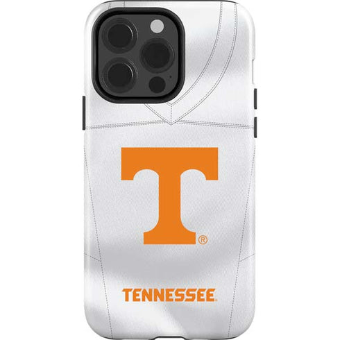 University of Tennessee White Jersey iPhone 15 Pro Impact Case