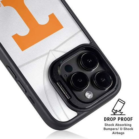 University of Tennessee White Jersey iPhone 15 Pro Kickstand Case