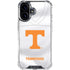 University of Tennessee White Jersey iPhone 16 Plus Clear Case