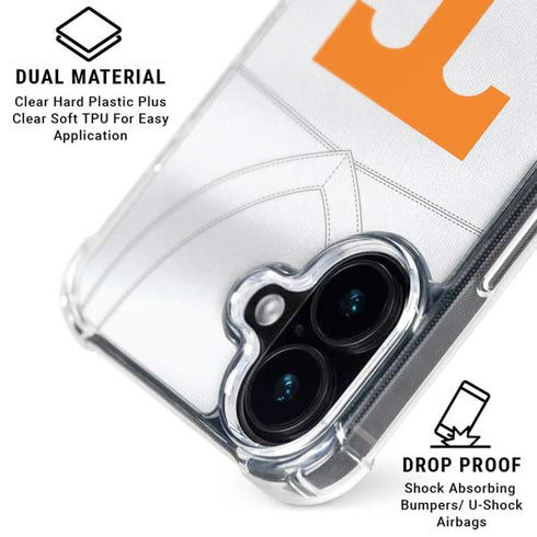 University of Tennessee White Jersey iPhone 17 Clear Case