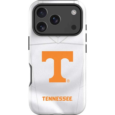 University of Tennessee White Jersey iPhone 18 Pro Impact Case