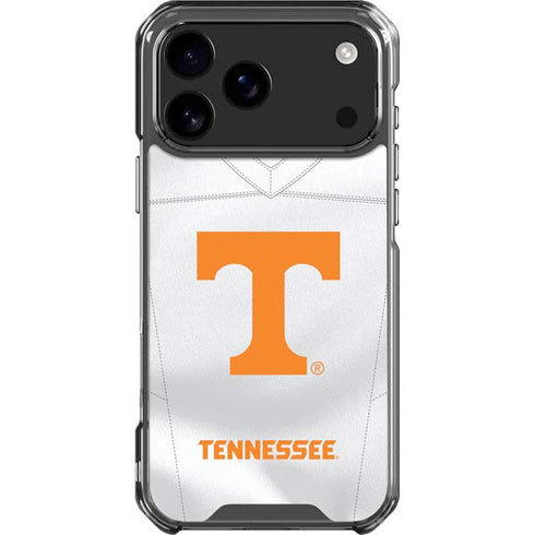 University of Tennessee White Jersey iPhone 18 Pro Max Clear Case