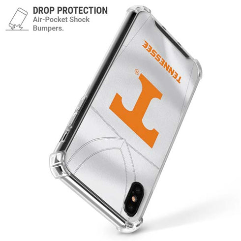 University of Tennessee White Jersey iPhone XS Max Clear Case