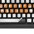 University of Tennessee White Jersey K95 RGB PLATINUM Mechanical Gaming Keyboard Skin
