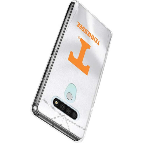 University of Tennessee White Jersey LG Stylo 6 Clear Case