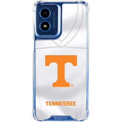 University of Tennessee White Jersey Moto G 5G (2024) Clear Case