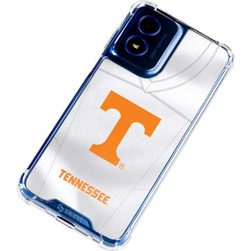 University of Tennessee White Jersey Moto G 5G (2024) Clear Case