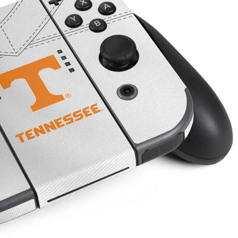 University of Tennessee White Jersey Nintendo Switch Bundle Skin