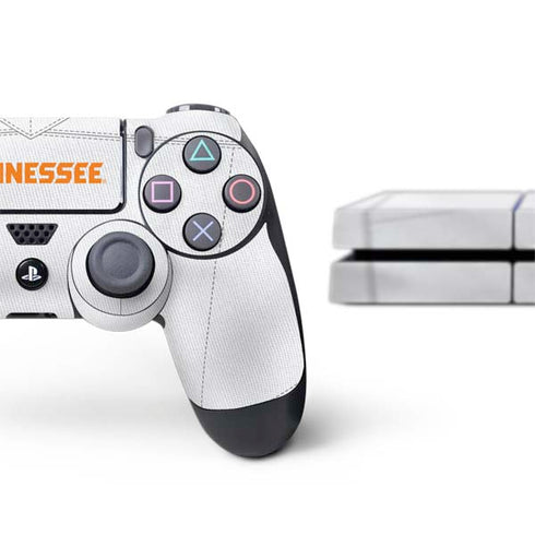 University of Tennessee White Jersey PS4 Console and Controller Bundle Skin