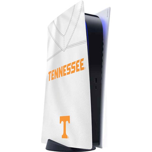 University of Tennessee White Jersey PS5 Digital Edition Console Skin