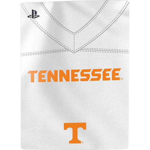 University of Tennessee White Jersey PS5 Digital Edition Console Skin