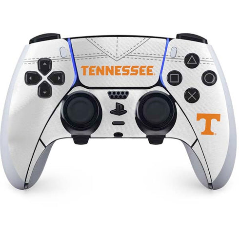University of Tennessee White Jersey PS5 DualSense Edge Pro Controller Skin