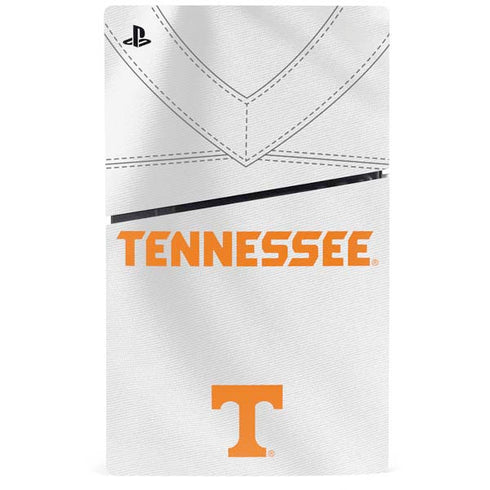 University of Tennessee White Jersey PS5 Slim Digital Edition Console Skin