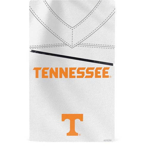 University of Tennessee White Jersey PS5 Slim Digital Edition Console Skin