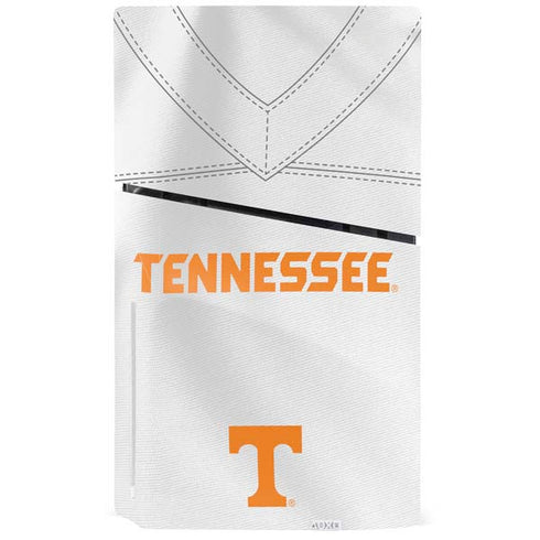University of Tennessee White Jersey PS5 Slim Disk Console Skin