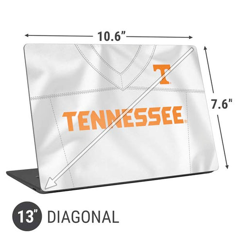 University of Tennessee White Jersey Universal Laptop 13in (10.6 x 7.6in) Skin