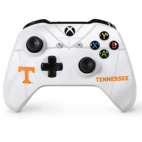 University of Tennessee White Jersey Xbox One S Console and Controller Bundle Skin