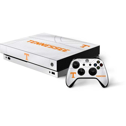 University of Tennessee White Jersey Xbox One X Bundle Skin