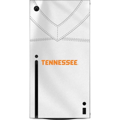 University of Tennessee White Jersey Xbox Series X Console Skin
