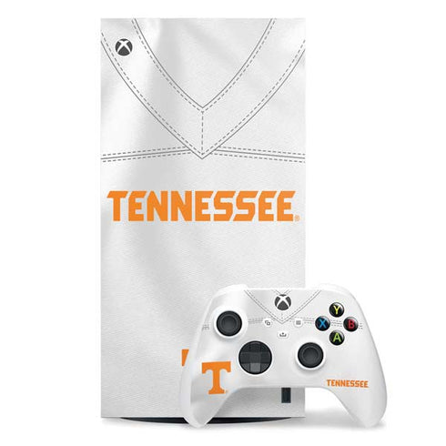 University of Tennessee White Jersey Xbox Series X Skins