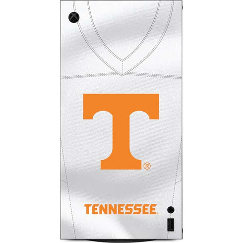 University of Tennessee White Jersey XBox Series X Digital Edition Console Skin