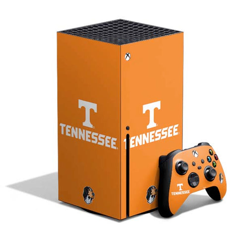University of Tennessee-Knoxville T Logo on Orange Xbox Series X Skins