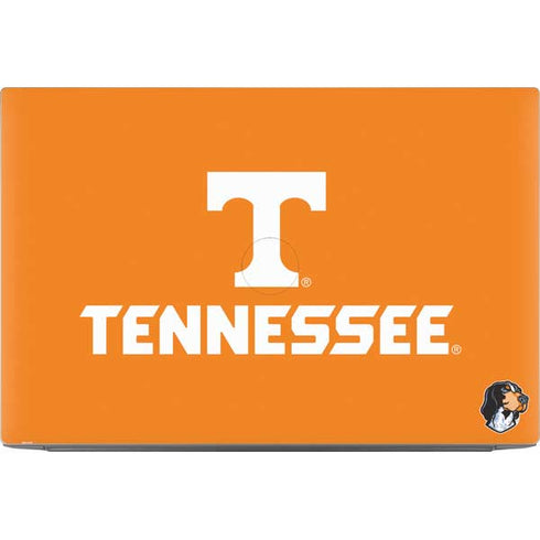 University of Tennessee-Knoxville T Logo on Orange Dell XPS Skin