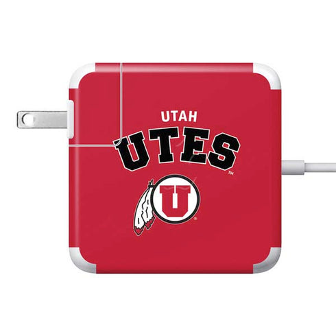 University of Utah Block U 85W Power Adapter (15 and 17 inch MacBook Pro Charger) Skin