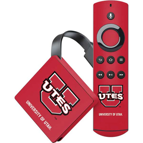 University of Utah Block U Amazon Fire TV Skin