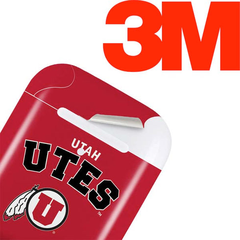 University of Utah Block U Apple AirPods 2 Skin