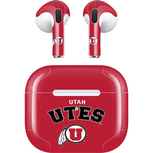 University of Utah Block U Apple AirPods (3rd Gen 2021) Skin