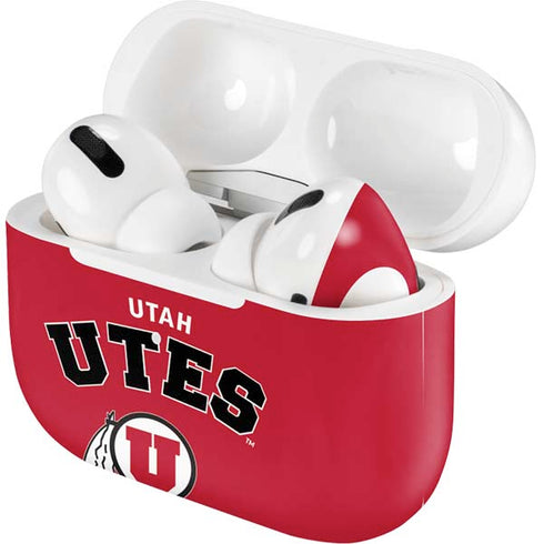 University of Utah Block U Apple AirPods Pro Skin