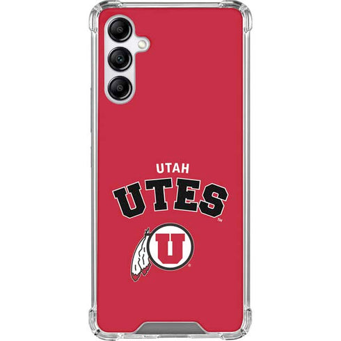 University of Utah Block U Galaxy A14 5G Clear Case