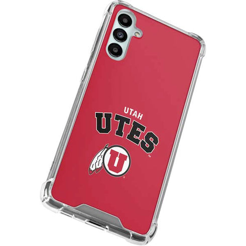 University of Utah Block U Galaxy A14 5G Clear Case