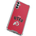 University of Utah Block U Galaxy A14 5G Clear Case