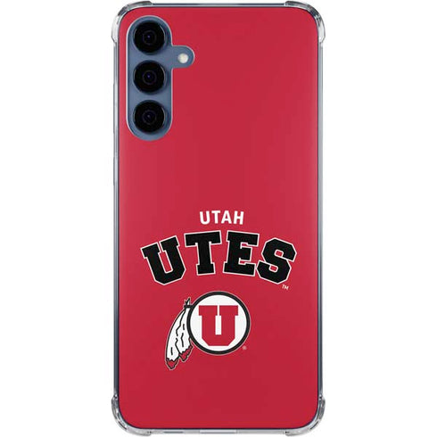 University of Utah Block U Galaxy A35 5G Clear Case