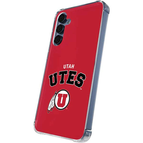 University of Utah Block U Galaxy A35 5G Clear Case