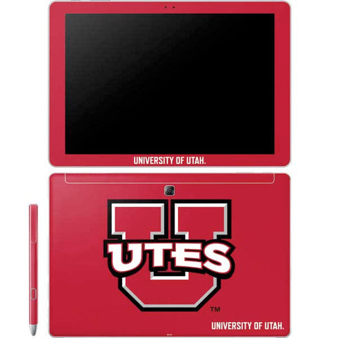 University of Utah Block U Galaxy Book 12in Skin