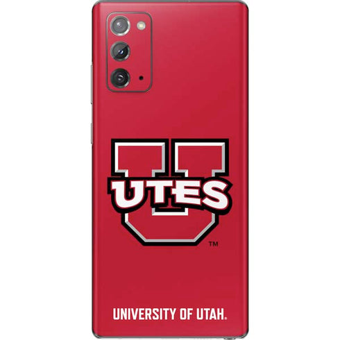 University of Utah Block U Galaxy Note20 5G Skin