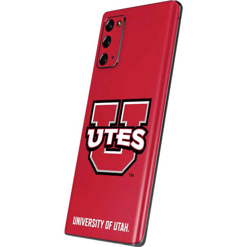University of Utah Block U Galaxy Note20 5G Skin
