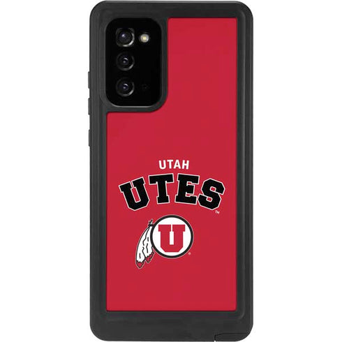 University of Utah Block U Galaxy Note20 5G Waterproof Case