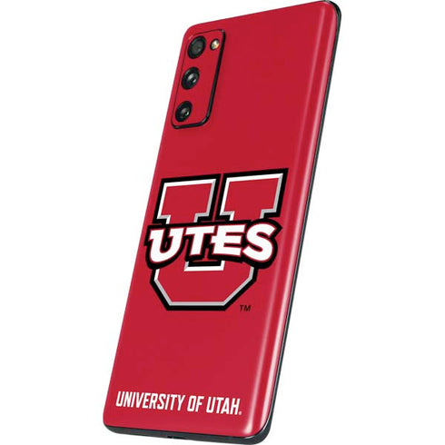 University of Utah Block U Galaxy S20 Fan Edition Skin