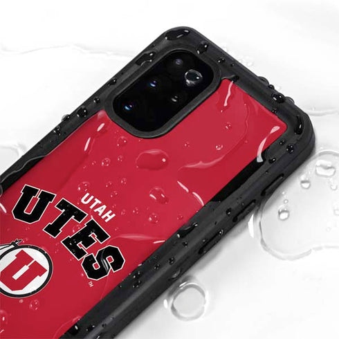 University of Utah Block U Galaxy S20 Plus Waterproof Case