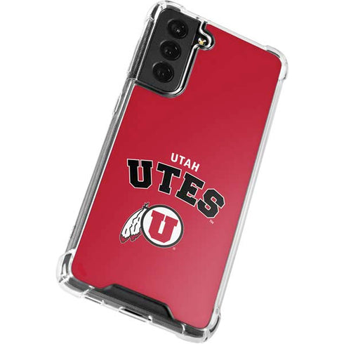 University of Utah Block U Galaxy S22 Plus Clear Case